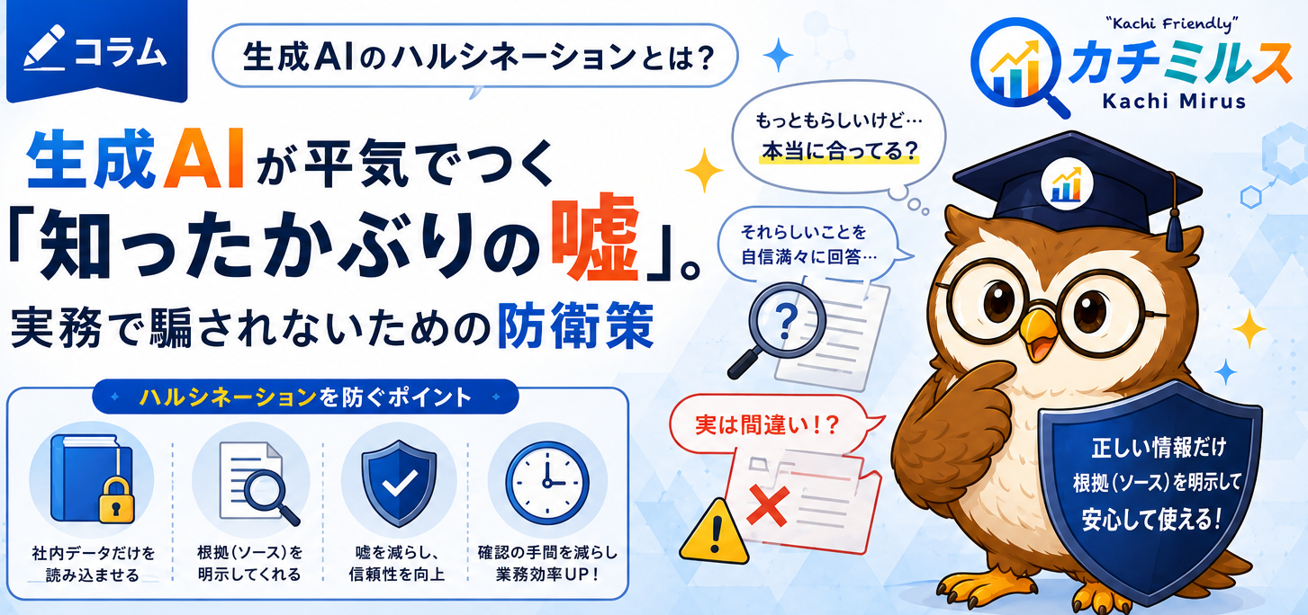 生成AIが平気でつく「知ったかぶりの嘘」。実務で騙されないための防衛策
